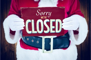 Christmas closed