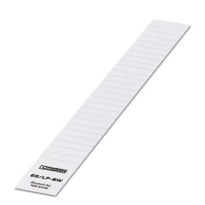 ES/LP-BW Insert strip Sheet white