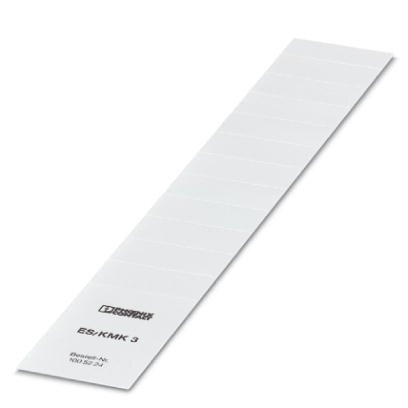 ES/KMK 3 Insert strip Sheet white