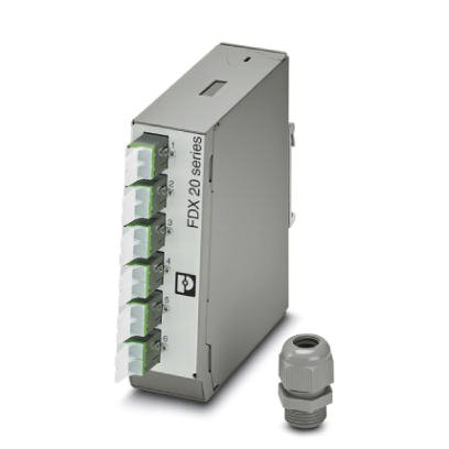 FOC-FDX20-PP-E2D6-OSA-PT9 DIN rail