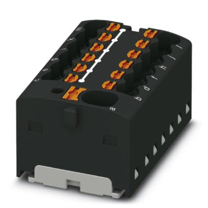 PTFIX 4/12X1 5 BK Distribution block