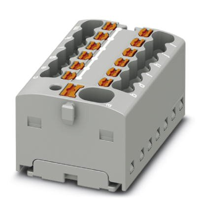 PTFIX 4/12X1 5-G GY Distribution block