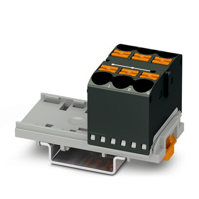 PTFIX 6X10/S-NS35 BK Distribution block