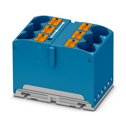 PTFIX 6X10/S-G BU Distribution block