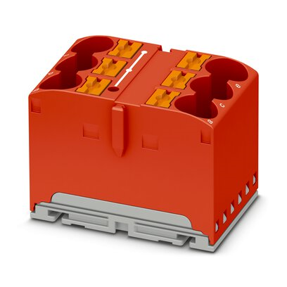 PTFIX 6X10/S-G RD Distribution block