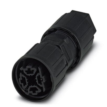 QPD P3PE2 5 6-10 BK BK Connector