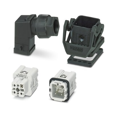 HC-STA-A03PT-BWS-HS-M20-PLRBK Connector