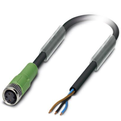 SAC-3P-10 0-PVC/M 8FS BK