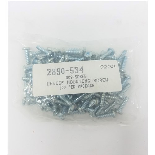 100 Pack Mounting Screw