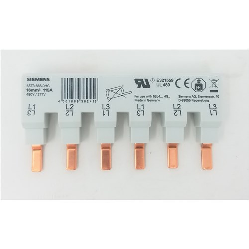 Pin Busbar - 2x 3 phase