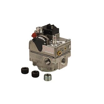 1/2in Gas Valve 24V Step Open Nat or LP