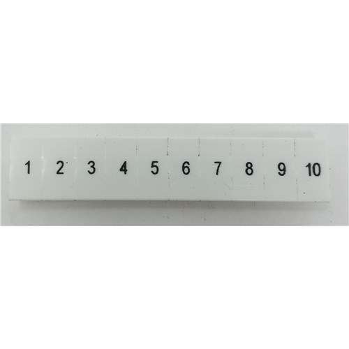 Labels,Front,Horiz,5.2mm,1To10 (10X)