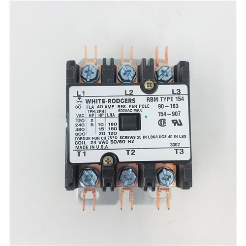 30 Amp 3PNo 24V Contactor