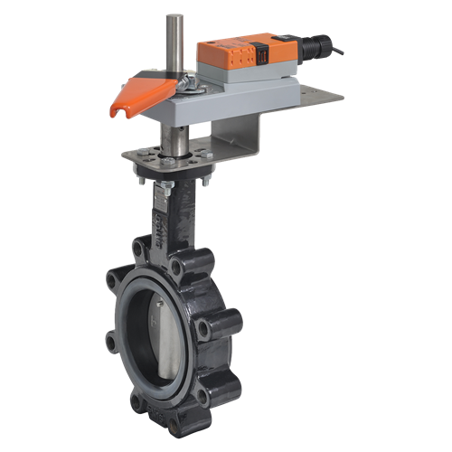 Butterfly Valve 4in 2 Way 600 Cv w/