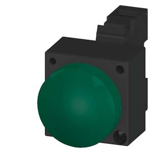 Pilot Green Integrated Led 24V-Led