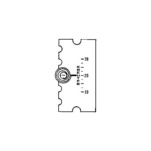 Scaleplate; Vert. Deg. C; Ctc-1600