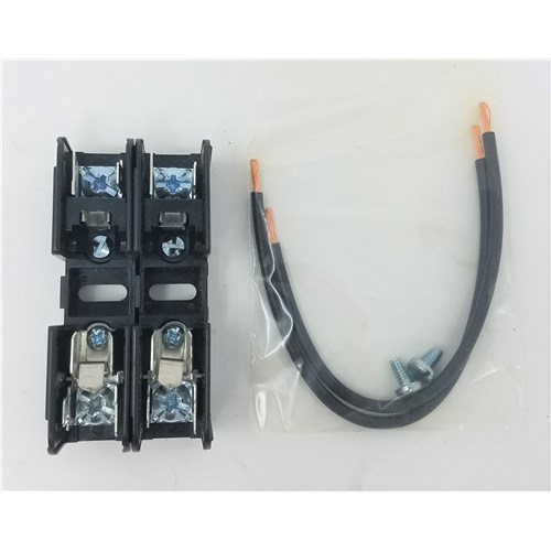 2 Pole Primary Fuse Block Kit W/ Wires