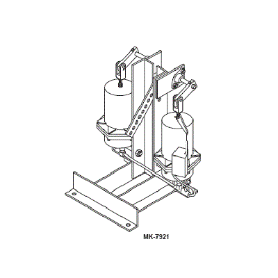 C00- 8-13 Spring; Single Act. Floor Mtd.