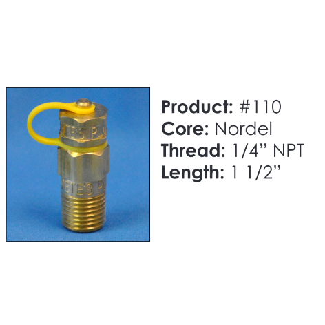 Petes Plug 1/4in NPT 1.5in Length