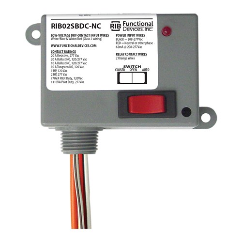 Enclosed Dry Contact Relay