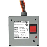 Enc Relay 20Amp DPST-NO + Override 480 V