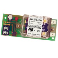 Panel Relay 4x1.60in 30Amp DPDT 24Vac/dc