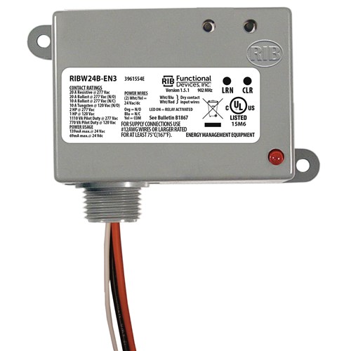 Wireless 24v Relay 2 Way 900MHz