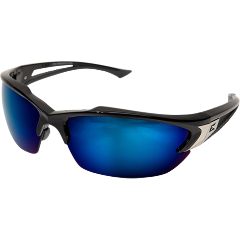 Khor Polarized - Black / AP Blue Mirror