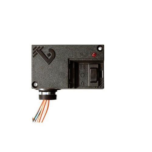 Enclosed Relay SPST 10A HOA 10-30&120V