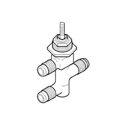 D03- 1/2In Flare; 3-Way Mixing Valve