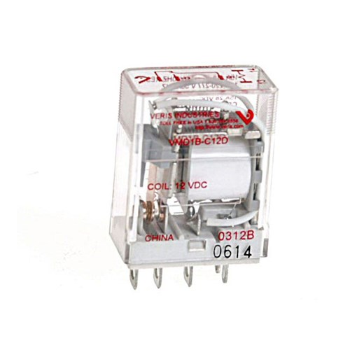 SPDT Panel Relay 12VDC Coil 15 Amp