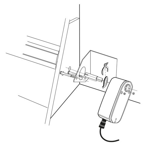 RIGHT ANGLE BRACKET AND INSTALLATION KIT