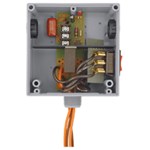 Enc Relay 10Amp DPST-NO + Override 24Vac